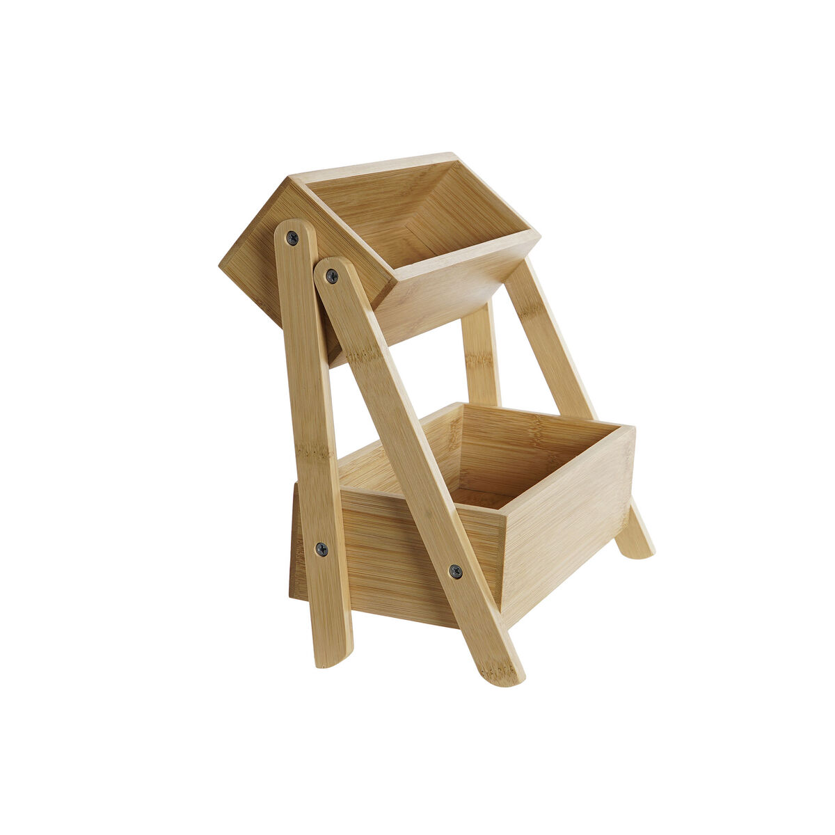 Hyllor DKD Home Decor Trä Bambu 27 x 12 x 25 cm